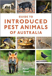 Cover featuring photos of a wild dog, feral pig, turtle, carp, cane toad,