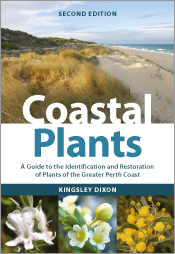 Cover of Coastal Plants Second Edition featuring a photo of grasses growing on sand dunes with the ocean in the background and a row of smaller photos Cover of Coastal Plants Second Edition featuring a photo of grasses growing on sand dunes with the ocean in the background and a row of smaller photos